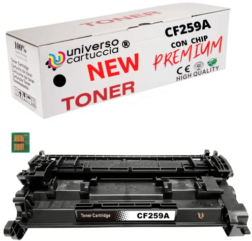 universo cartuccia® Toner kompatibel CF259A 59A mit Chip Ersatz Druckerpatrone für HP Laserjet Pro M404dn M404dw M404n MFP M428fdw M428dw M428dn M304a