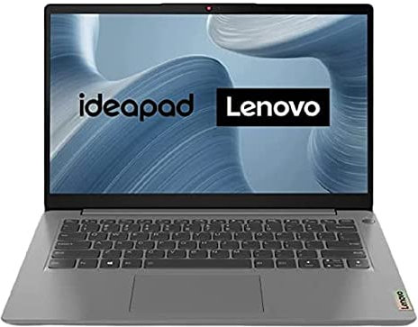 Lenovo IdeaPad 3 Slim Laptop | 14 Full HD WideView Display enstpiegelt | Intel Core i3-1115G4 | 8GB RAM | 256GB SSD | Intel UHD Grafik | Windows 11 Home | grau