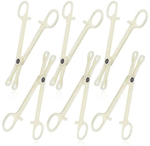 Autdor Piercing Clamps - 25 Pcs Disposable Piercing Tools for Lip, Navel, Tongue, Belly, Ear, Nose Piercing