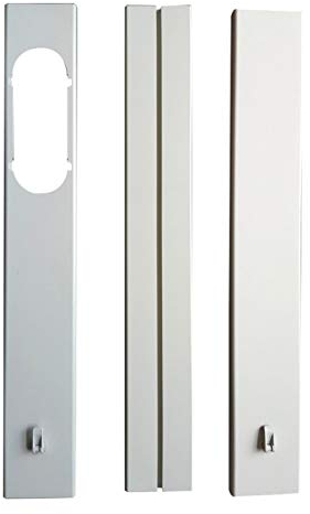 Blue Fish Fensterblende Klimagerät - Fenster Adapter Fenster Kit Platte | Rolladen Fensterblende | Klimaanlage Rolladenabdichtung | Fensterabdichtung Dichtungsset Für Tragbare Klimaanlage