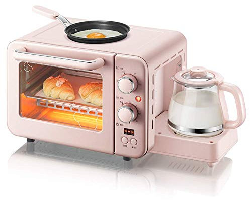 Multifunction 3 in 1 Breakfast Machine 8l Electric Mini Oven Coffee Maker Eggs Stove Household Bread Pizza Oven Grill