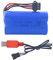 1PCS 7.4V 1200mAh SM-4P Plug Rechargeable Battery with USB Charging Cable for EC08 RC Toy Climbing Drifting Racing Car Model Off-Road Car RC Boat Battery