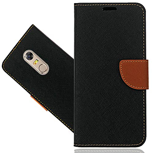 SHIYENA Handyhülle für TP-Link Neffos X1 Lite, Leder Kartenfach Stand Flip Case Wallet Lederhülle Handytasche Schutzhülle Klapphülle Hülle