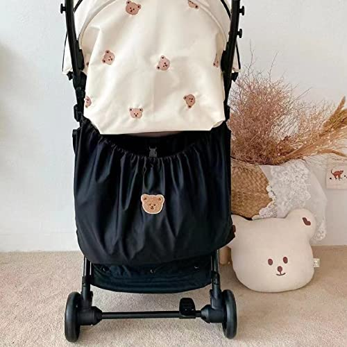 Kinderwagen Organizer Universal Kinderwagen Einkaufstasche Groß Kinderzimmer Hängender Bett Organizer, Baby Buggy Organizer Tragetasche Hängende Aufbewahrungstasche Für Kinderwagen, Kinderbett