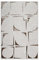 Wecon Home Gewebter Esprit Kurzflor Teppich – Modernes Wohnen mit geometrischem Muster für stilvolle Räume - Nelle (200 x 290 cm, beige)