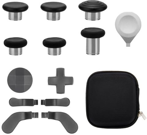 13 in 1 levette in metallo per Xbox One Elite Series 2, parti accessori controller Elite Series 2, ricambio accessorio da gioco, joystick in metallo Mod 6 Swap, 4 pagaie, 2 D-Pad, 1 strumento
