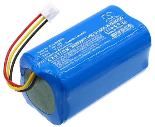 TCTK Akku 3400mAh Kompatibel mit [Panda] für Abir R20, für Abir X5, für X6, für X7, für X8, für X7, für [Blaupunkt] für BlueBot XSMART, für BPK-VCBB1XB, für BPK-VCBB1XBN, für BPK-VCBB1XE