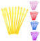 Penis Willy Straws Hens Night Out Reusable Sucking Drinking (10, Gold)