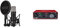 RØDE NT1 Signature Series Großmembrankondensatormikrofon & Focusrite Scarlett Solo 3. Gen USB-Audio-Interface-Bundle