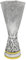 YYDSTES Kunstharz Trophäe des europäischen Fußballliga Pokals Nachbildung des Fußballclubs Champions Cup Trophäen Fans Büro Heimdekoration Ausstellung Ornamente Erinnerungsstücke,44cm