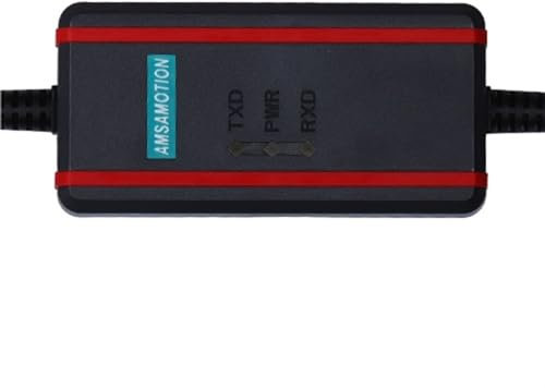 USB-SC09-FX-Adapter, geeignet for FX Series PLC SC-09 Programmierkabel FX0N FX1N FX2N FX0S FX1S FX3U FX3G(FTDI-Isolation Type)