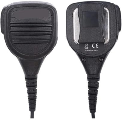 VISIYUBL PMMN4025 Microfono Altoparlante Microfono Adatto for Motorola DP4000e DP4400e DP4401 DP4801e DP4800e MTP6550 DP3401 DP3600 MOTOTRBO Radio RSM(2Pcs Microphone)