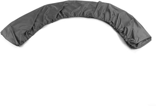 Housse pour kayak, canoë, tissu Oxford 210D résistant aux déchirures, design stable et coupe-vent (5,6 à 6 m, noir)