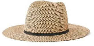 Rip Curl Damen Classic Surf UPF Sun Protection Straw Panama-Hut, Schwarz/Braun, Small