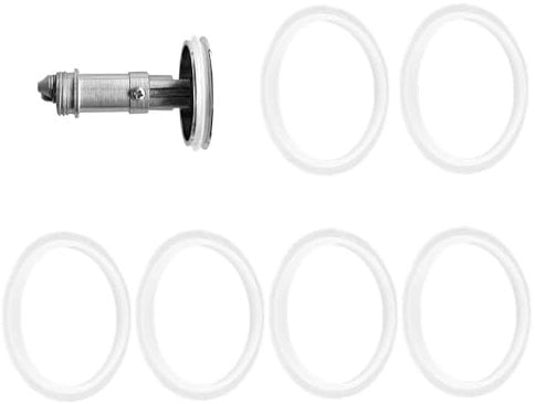 38mm Pop Up Sink Plug Rubber Seal Washers,6 Pack Bath Plug Seal,O-Rings Seal Rubber Gasket,for Push-Type Basin Waste Drains, Bath Plugs, Washbasins & Kitchen Sinks