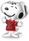 GNOCE Charm Perle Peanuts Snoopy Gestreifter Kurzarm Charm 925 Sterlingsilber Beads Charms für Frauen und Mädchen Schmuckgeschenk für Fans (Snoopy Gestreifter Kurzarm)