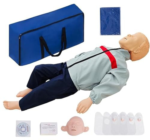 Enfants Mannequin Cardiopulmonary Resuscitation De Premiers CPR Training Puppe Hilfe Erste Hilfe CPR für Infarkt Atemwegsobstruktion A