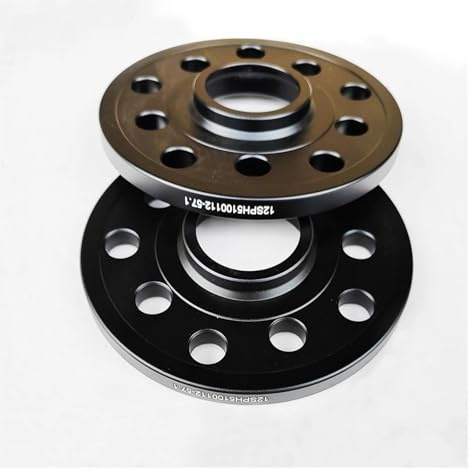 Spurverbreiterung 15mm 5x100 & 5x11 2 57,1 Hub Centric Rad Hub Adapter + 10 Stücke 45mm 14x1,5 Ball Bolzen Spurverbreiterungen Für VW Für Golf Für Bora Polo Für Jetta(Silber)