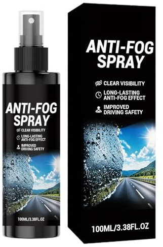 DETAOXO Anti Fog Spray for Glasses - 100ml Fast Acting Quick Dry | Windshield Defogger Agent | for Eyewear Car Window Visors Outdoor Driving Swimming Commuting