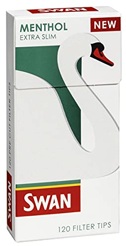 Tobacco Heaven Swan Menthol Filter extra Slim 20 Packungen a 120 Filter