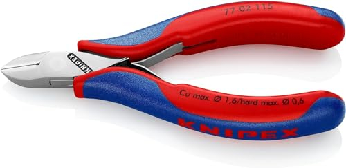 KNIPEX Elektronik-Seitenschneider (115 mm) 77 02 115 SB (SB-Karte/Blister)