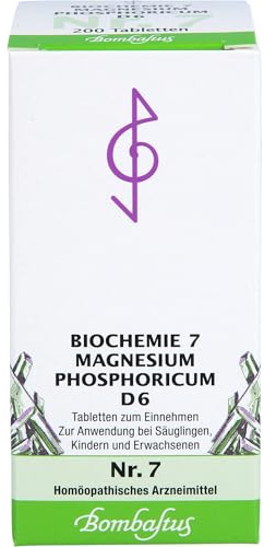 Biochemie 7 Magnesium phosphoricum Bombastus D6 Tbl., 200 St. Tabletten