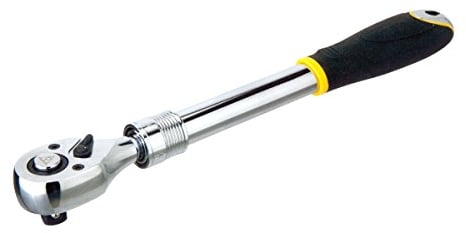 Topeak Unisex-Adult 1/2 Inch Drive Ratsche, Silver/Black, 34 (48) x 4 x 4 cm