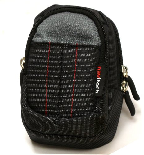 Navitech Black Digital Camera Case Bag Compatible with The Samsung NX Mini / NX30 / WB50F / WB35F / WB350F / Galaxy Camera 2