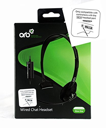 ORB Kabelgebundenes Chat-Headset, kompatibel mit Xbox One