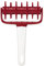 Lily cook CMKP5310 Rodillo Marcador Masa 17,5 CM, Rojo/Gris, 11,60 x 4,90 x 17,70 cm
