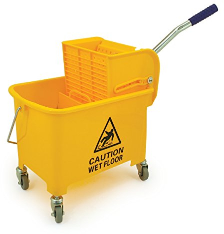 Bentley Industrial MB.20/Y Mobile Mob Bucket, 20 L Capacity, Yellow