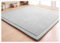 Loartee Teppich, Korallen-Samt, für Schlafzimmer, Wohnzimmer, Kinder, Arbeitszimmer, Küche, Kinderzimmer, Krabbeln, Wandern, Spiele, Yoga, Gymnastik, Nickerchen, Silbergrau, 200 * 400cm