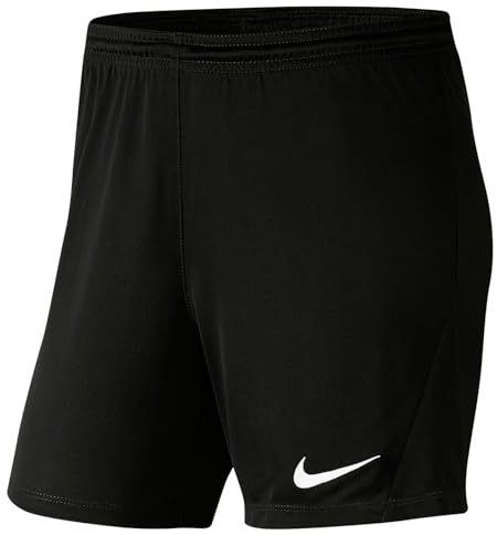 Nike Damen W Nk Df Park Iii Nb K Shorts, Black/White, XS EU