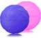 ZSWQ Frisbee - 2 Stück Hundefrisbee hundespielzeug Frisbee wasserspielzeug Dog Disc Naturgummi-Frisbee Ideal für Hundetraining, Werfen, Fangen & Spielen
