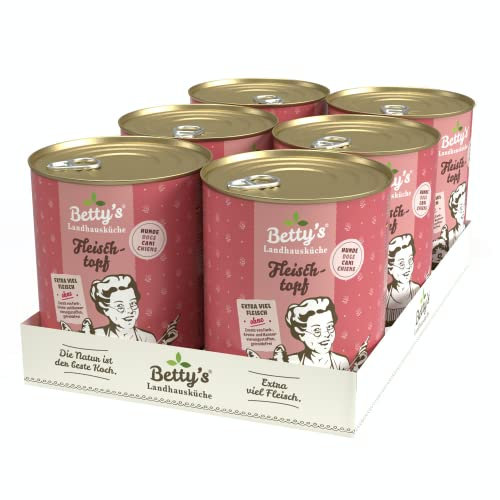 Boswelia Landhausküche Hund All Meat 6 x 800 g Für alle Hunderassen geeignet Hohe Bioverfügbarkeit Wir achten auf Beste Qualität