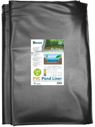 Superfish - SuperFish Pond Liner 5 x 4 m - b che PVC 0,5mm pour bassin