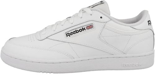 Reebok Men's Club 85 Tennis Foundation Sneaker Shoes, White, 5
