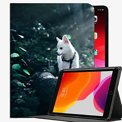 Anzug iPad mini Fall für iPad mini 5 2019 / Mini 4 Cover, Welpen Hund White Case Slim Shell Cover für iPad mini 7,9 Zoll