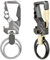 SLFYEE 2pcs Porte-clés Ouvre-bouteille Porte-clés de Voiture Avec Décapsuleur Metal Hommes Porte-clés Voiture Mousqueton Porte Clé