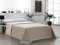Martina Home Tagesdecke, wendbar, Leder, Beige