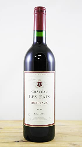 Vin Année 1999 Château Les Faix
