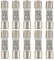 SIGANDG 32A 500V Fusible à tube céramique RT18-32 Fusible haute tension cylindrique 10x38mm (paquet de 10)