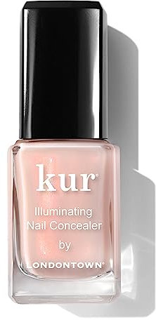 Londontown Illuminating Nail Concealer, Bubblegum Pink (Bubble), Vegan, Cruelty Free, Gluten Free, Paraben Free, 0.4 fl oz/12 ml