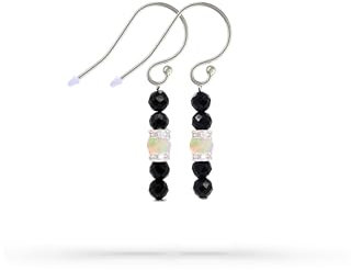 Liberty Angels 925 Silber Ohrringe (Turmalin)