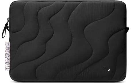 tomtoc 360 Protective Puffy Laptop Sleeve for 13-inch New MacBook Air M4/M3/M2/M1 (2025-2018) A3240 A3113 A2681 A2337, 13-inch MacBook Pro M2/M1, 13 iPad Pro M4 & Air M3/M2, Quilted Soft Puffer Bag