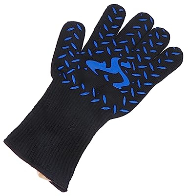 HEMOTON Mikrowellenhandschuhe Küchenhandschuhe Backhandschuhe Hitzebeständige Ofenhandschuhe rutschfeste Ofenhandschuhe Hitzebeständige Handschuhe Kochhandschuhe Ofenmatte Weihnachten