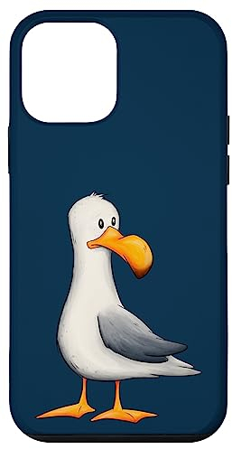 Hülle für iPhone 12 mini Lustige Möwe Nordsee Ostsee Meeres-Vogel