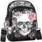 Qceqkul Handy-Geldbörse für Damen, Crossbody-Tasche, Schultertasche mit verstellbarem Riemen, wasserdicht, Reisen, lässig, Schultertasche, totenkopf, Casual