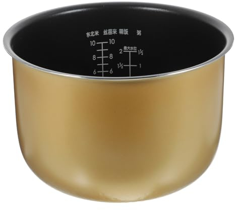 Amosfun Olla Interior Para Olla Arrocera Olla De Cocción Antiadherente De 4 L Revestimiento Interior Para Olla Arrocera Reemplazo Del Recipiente Para Eléctrica Accesorios