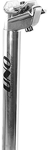 Tija Sillín Btt Aluminio Plata - 25Mm X 300Mm + un Exclusivo Libro pdf sobre Ciclismo Escrito por el tudetic Team TUDETIC-PDF-TE379-44125